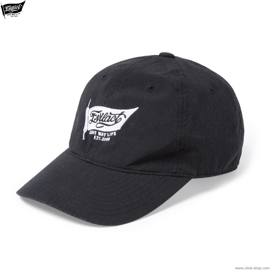 EVILACT 6PANEL CAP (BLACK) [EA-WFRSS-C04]