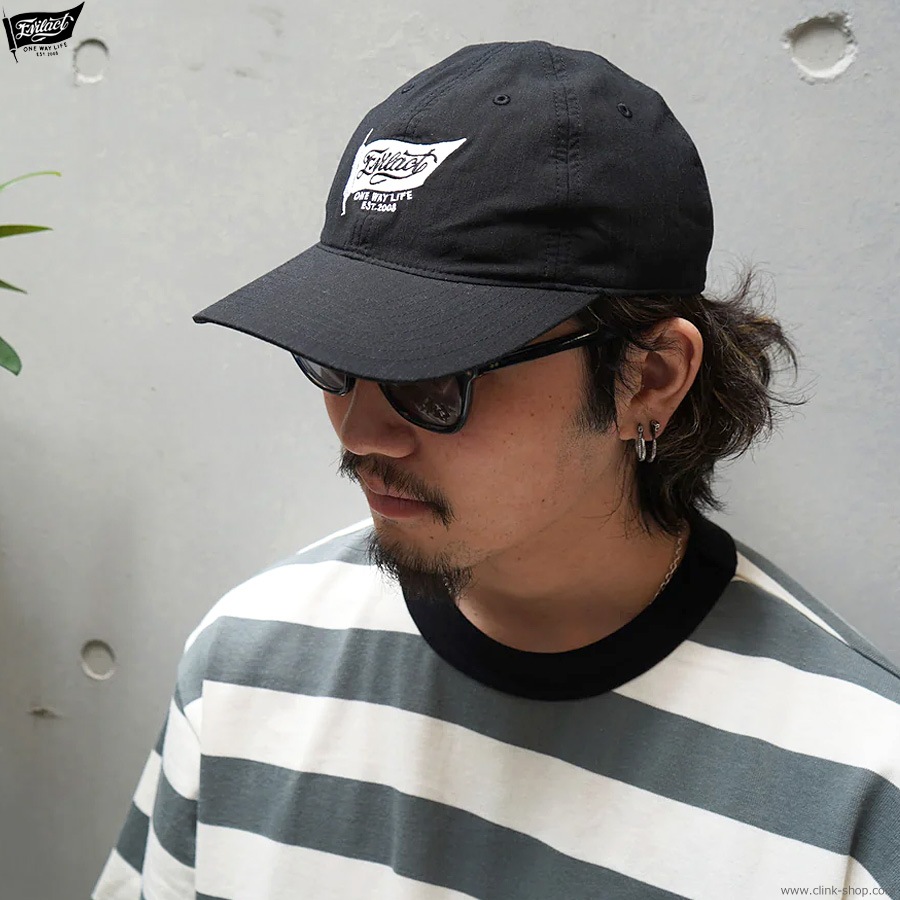 EVILACT 6PANEL CAP (BLACK) [EA-WFRSS-C04]