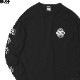 BLUCO PRINT L/S TEE - OIL - (BLACK) [151-12-007]