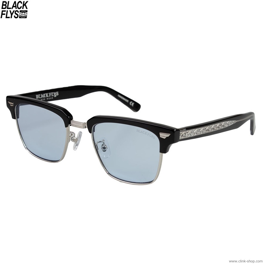 BLACK FLYS FLY THEODORE [BLACK-SILVER/LIGHT BLUE PHOTOCHROMIC]