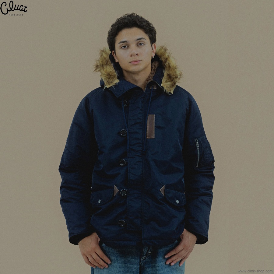 SALE 10��OFF CLUCT HORIZON [N3B JACKET] (NAVY) #05101