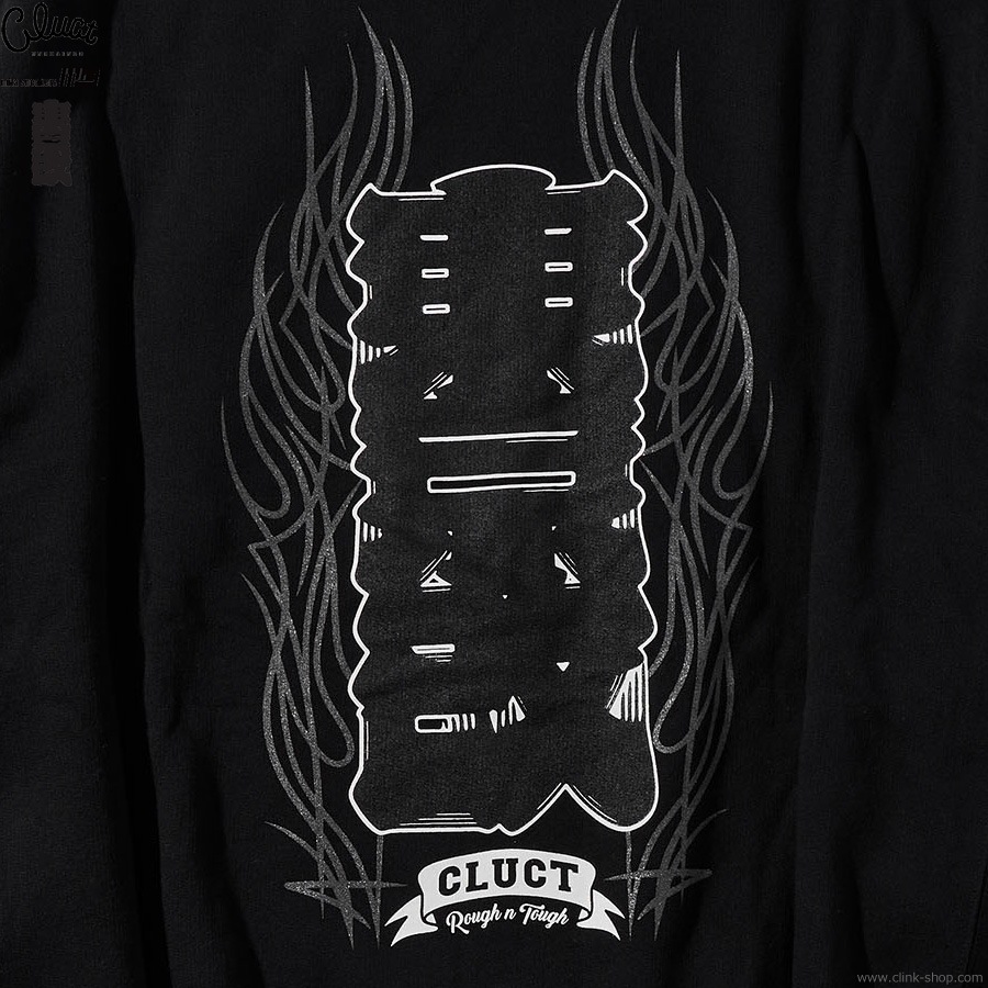 CLUCT �� mita sneakers �� ����� [CREW SWEAT] (BLACK) 05160