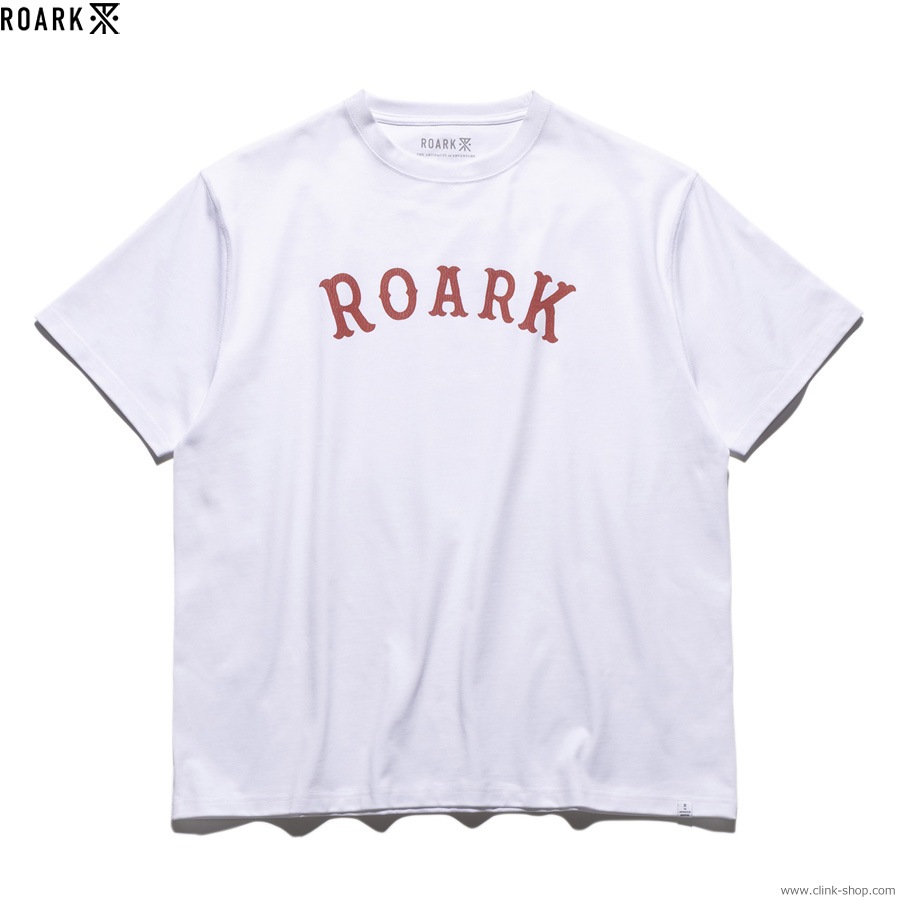 ROARK "MEDIEVAL LOGO" 14oz H/W TEE (WHITE)