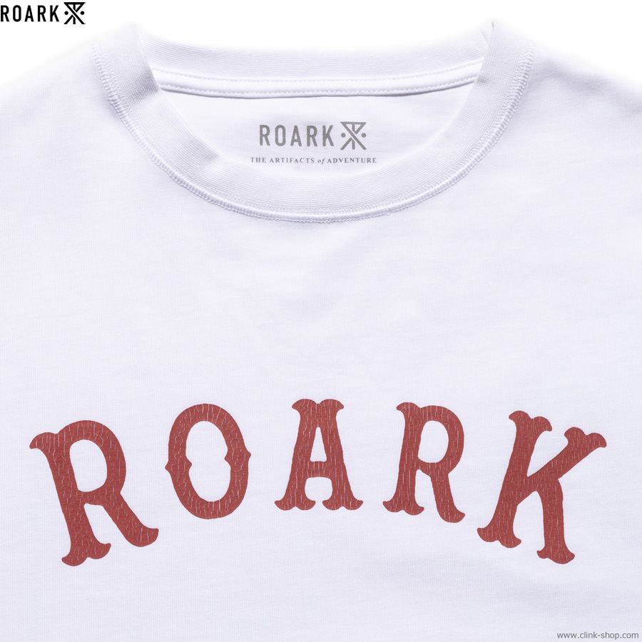 ROARK "MEDIEVAL LOGO" 14oz H/W TEE (WHITE)