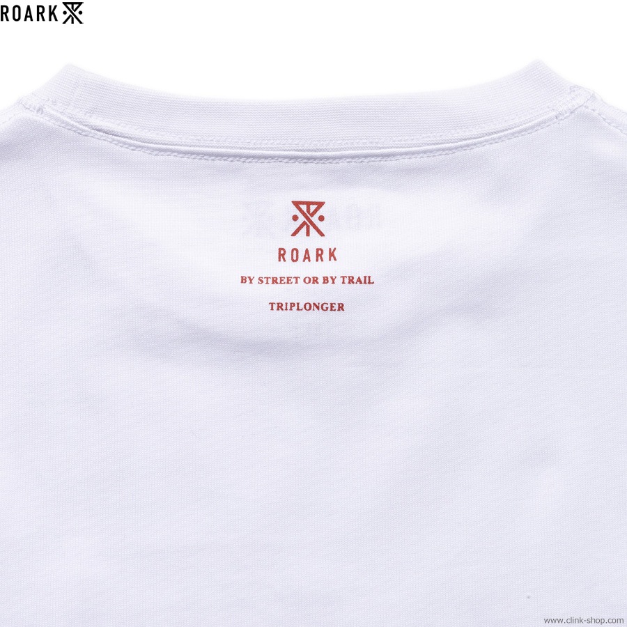 ROARK "MEDIEVAL LOGO" 14oz H/W TEE (WHITE)