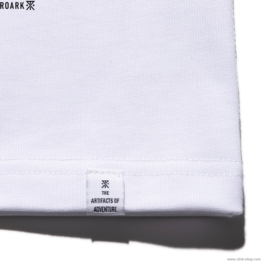 ROARK "MEDIEVAL LOGO" 14oz H/W TEE (WHITE)