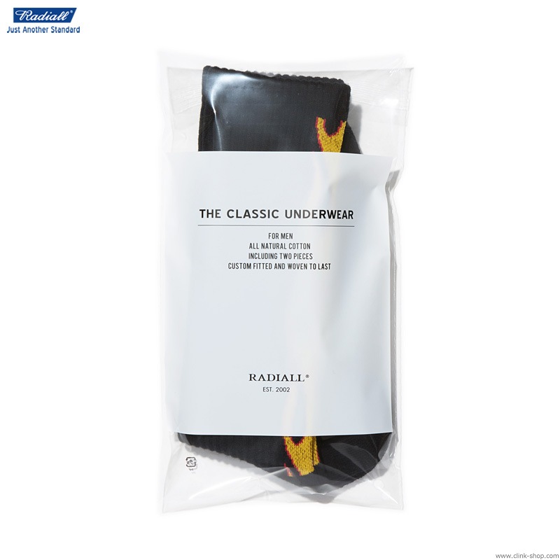 RADIALL 2PAC SOX-FLAMES (BLACK)