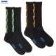 RADIALL 2PAC SOX-FLAMES (BLACK)