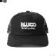 BLUCO MESH CAP -Logo- (BLK-GRY) [1406-3A04]