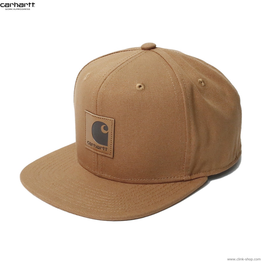 CARHARTT WIP LOGO CAP (H.BROWN)