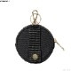 CARHARTT WIP CLARTON ZIP WALLET (BLACK)