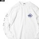BLUCO PRINT L/S TEE - OIL - (WHITE) [151-12-007]