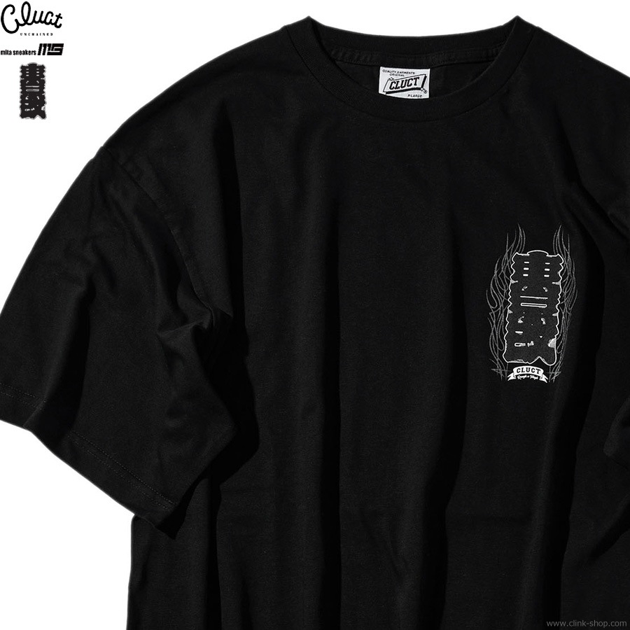 CLUCT �� mita sneakers �� ����� [S/S TEE] (BLACK) 05161