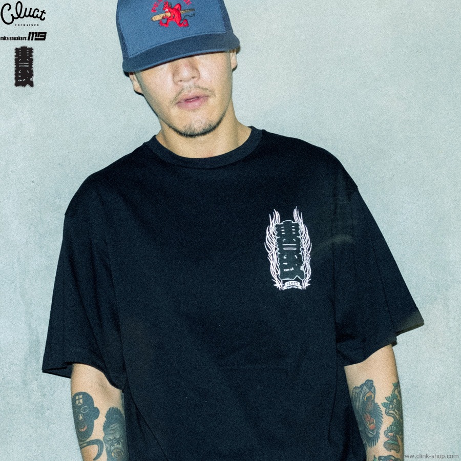 CLUCT �� mita sneakers �� ����� [S/S TEE] (BLACK) 05161