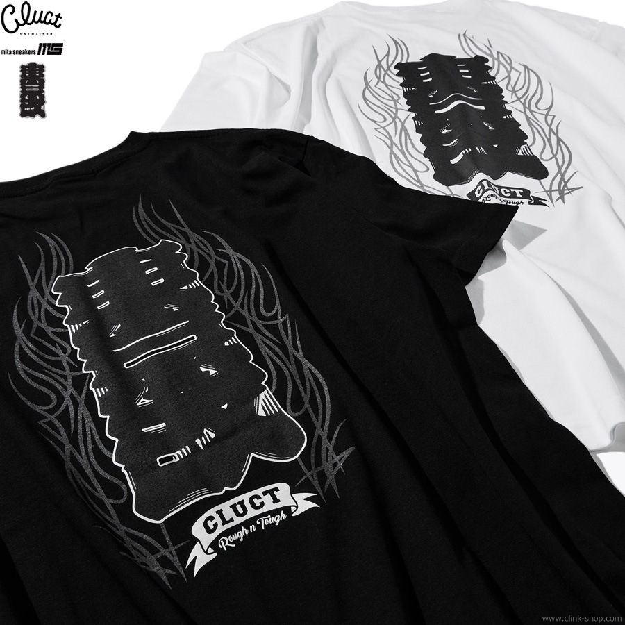 CLUCT �� mita sneakers �� ����� [S/S TEE] (BLACK) 05161