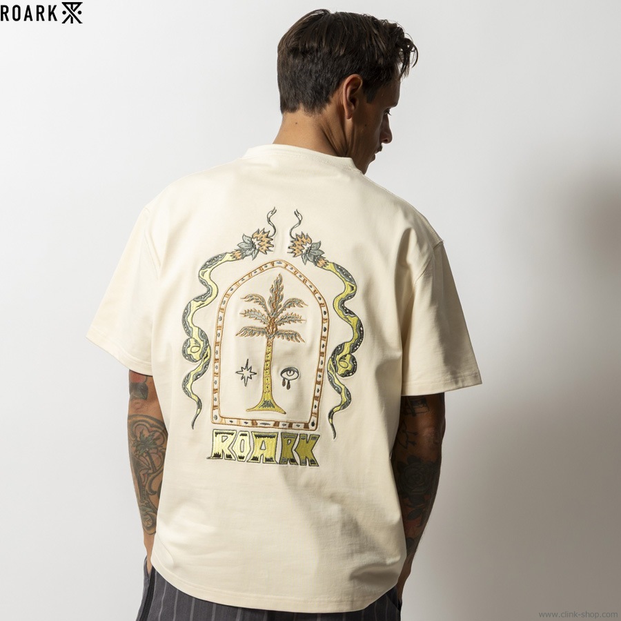 ROARK "AUGS PALM" 14oz H/W TEE