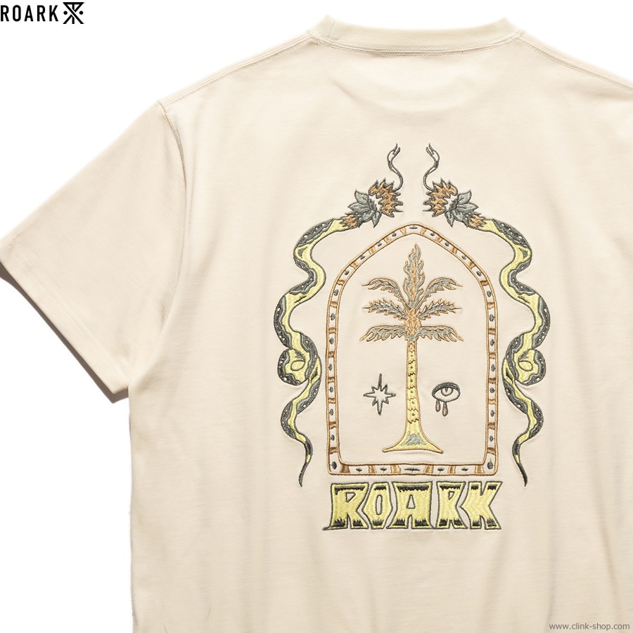 ROARK "AUGS PALM" 14oz H/W TEE