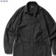 SALE 70��OFF NVM SHIRTS COAT (BLACK) [NVM18S-JK01]