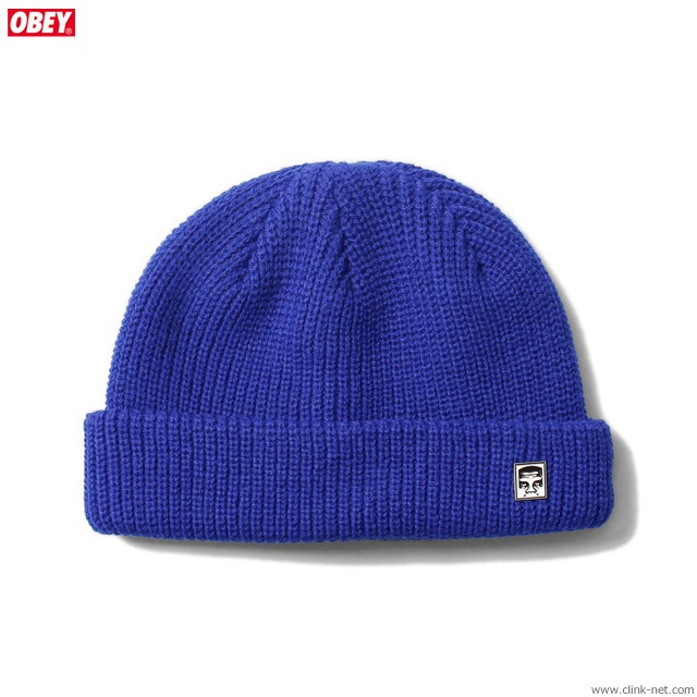 CLINK｜OBEY MICRO BEANIE (ROYAL)｜東京・吉祥寺｜SOFTMACHINE・BLUCO