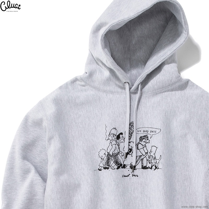 CLUCT ODD FELLOWS [HOODIE] (H.GRAY) #04370