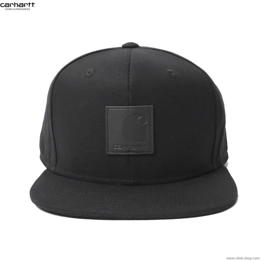 CARHARTT WIP LOGO CAP (BLACK)