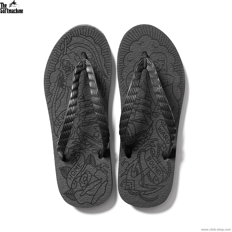 SOFTMACHINE DAY AND NIGHT SANDAL (BLACK)