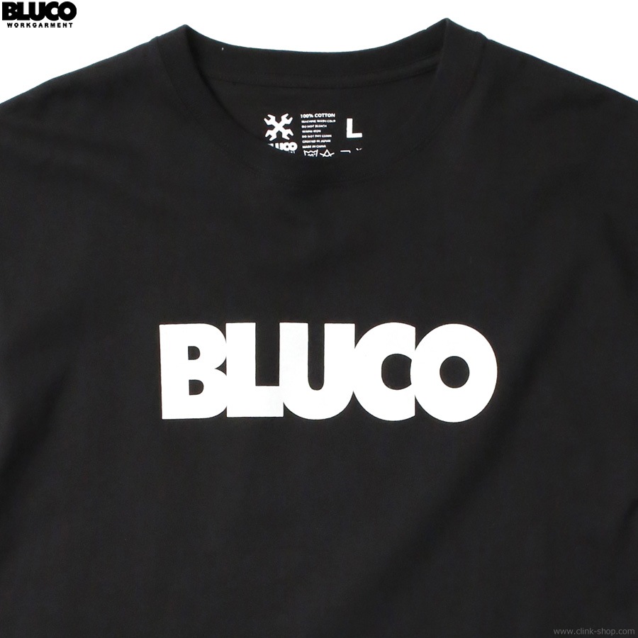 BLUCO PRINT TEE - Logo - (BLACK) [143-22-001]