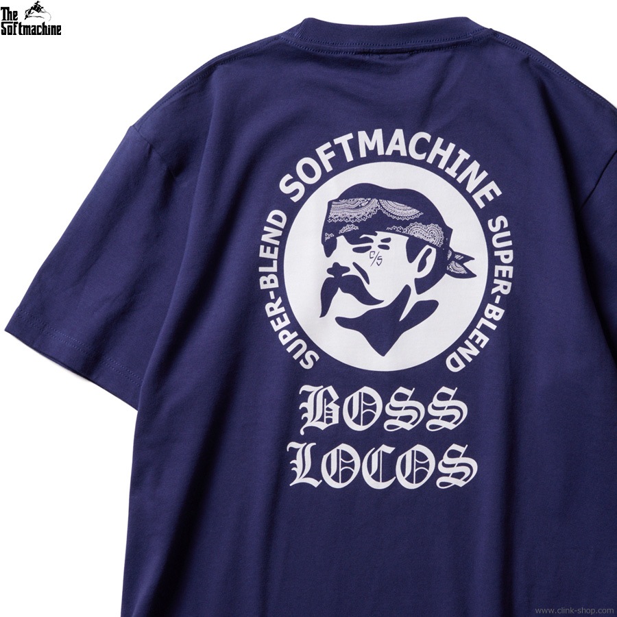 SALE 20��OFF SOFTMACHINE BOSS LOCOS-T (NAVY)