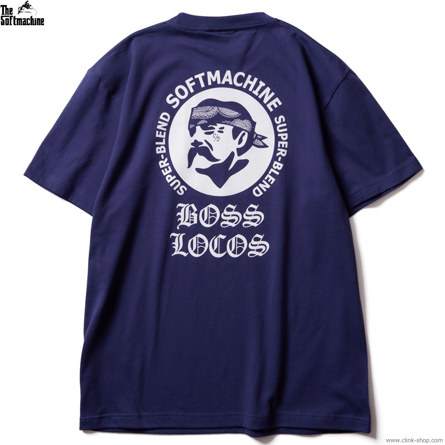 SALE 20��OFF SOFTMACHINE BOSS LOCOS-T (NAVY)
