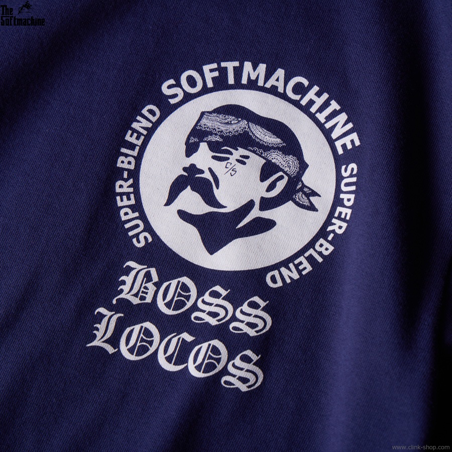 SALE 20��OFF SOFTMACHINE BOSS LOCOS-T (NAVY)