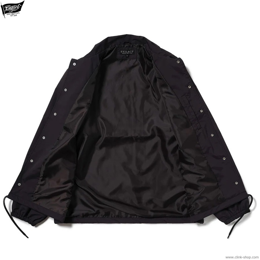 EVILACT CROSS BONE WIND BREAKER (BLACK) [EA25-ACT2-J02]