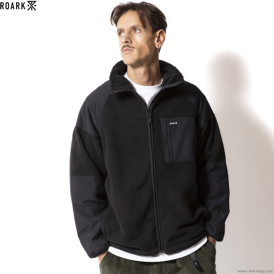 ROARK REVIVAL GEN3 FLEECE S/C JACKET 2.0 (BLACK)