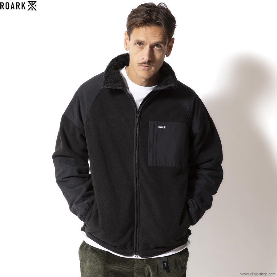 ROARK REVIVAL GEN3 FLEECE S/C JACKET 2.0 (BLACK)