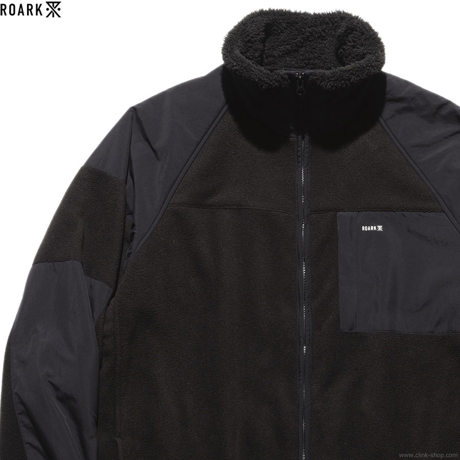 ROARK REVIVAL GEN3 FLEECE S/C JACKET 2.0 (BLACK)