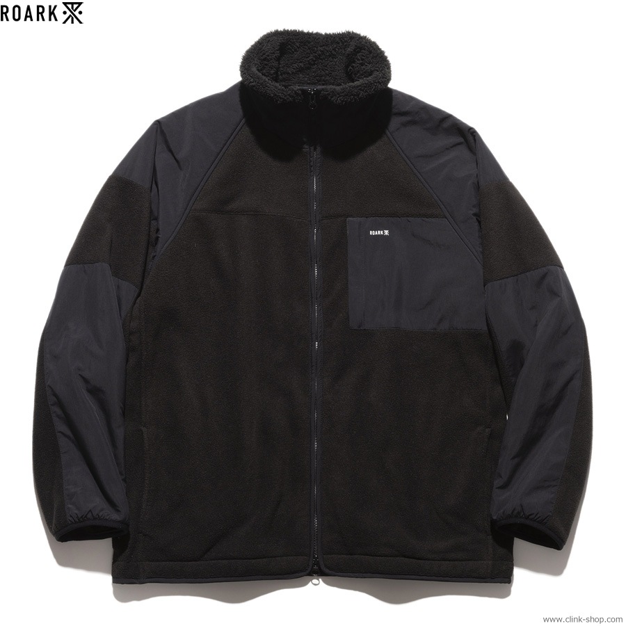 ROARK REVIVAL GEN3 FLEECE S/C JACKET 2.0 (BLACK)