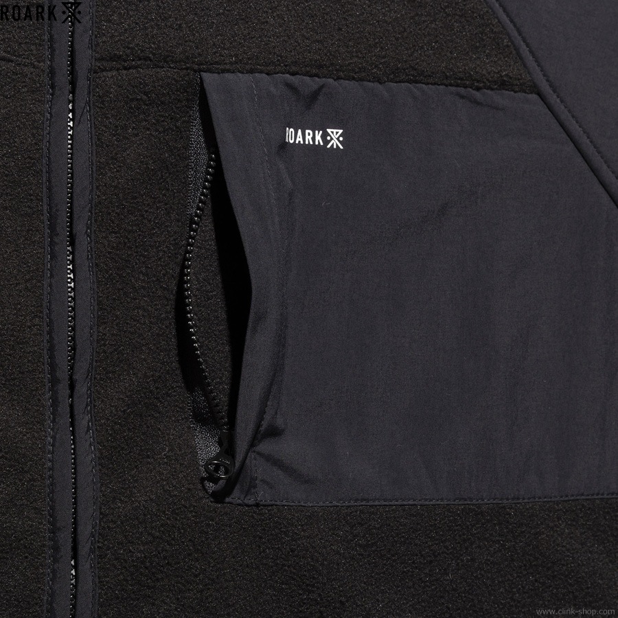 ROARK REVIVAL GEN3 FLEECE S/C JACKET 2.0 (BLACK)