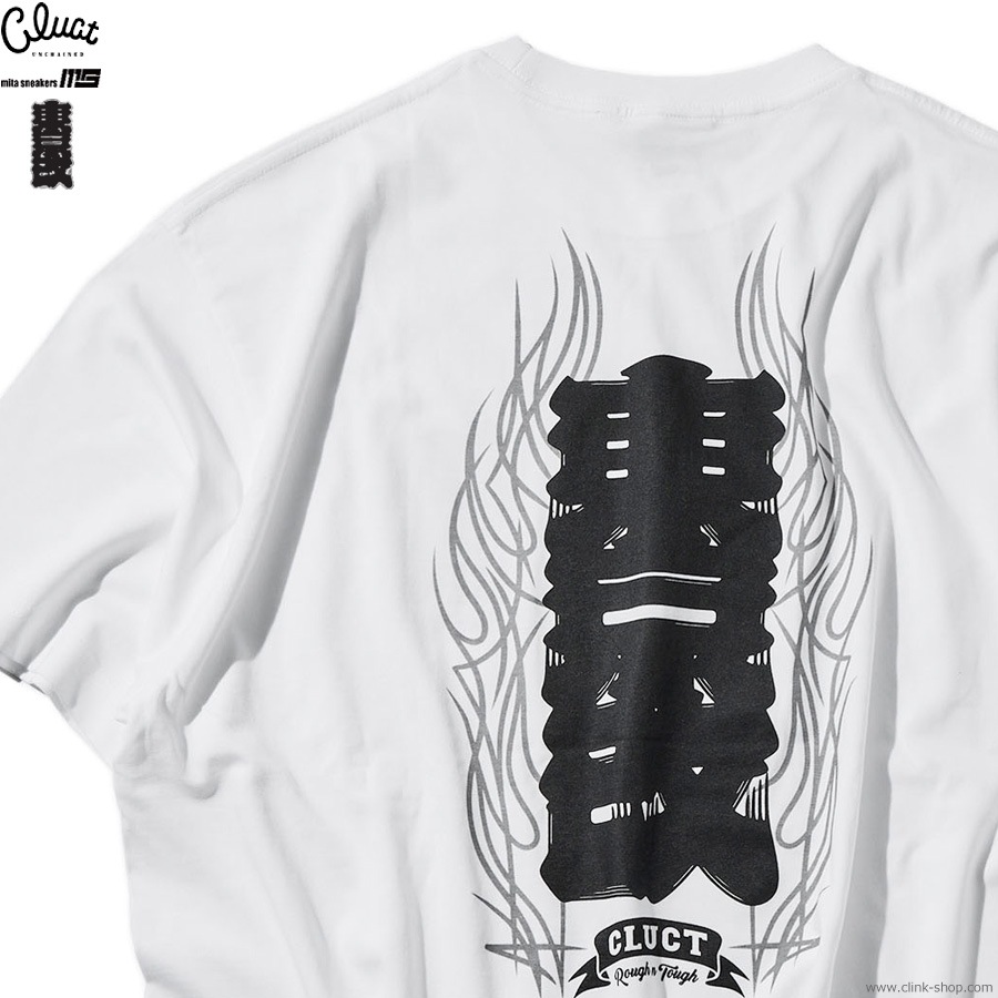 CLUCT �� mita sneakers �� ����� [S/S TEE] (WHITE) 05161
