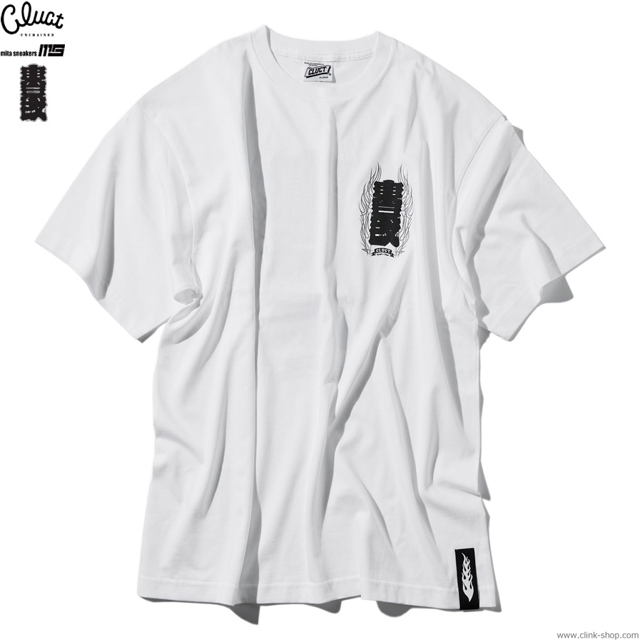 CLUCT �� mita sneakers �� ����� [S/S TEE] (WHITE) 05161