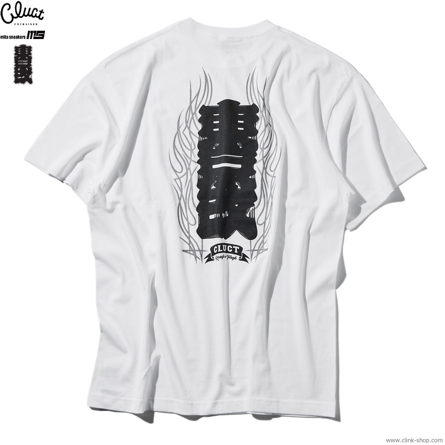 CLUCT �� mita sneakers �� ����� [S/S TEE] (WHITE) 05161