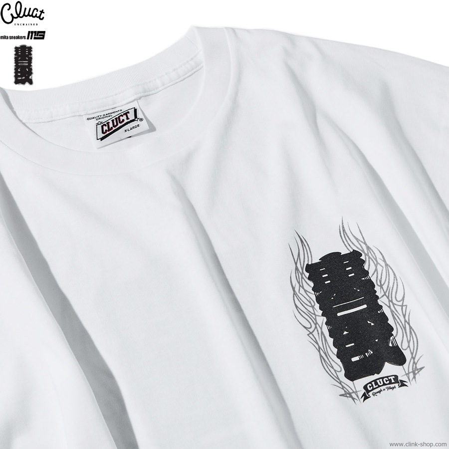 CLUCT �� mita sneakers �� ����� [S/S TEE] (WHITE) 05161