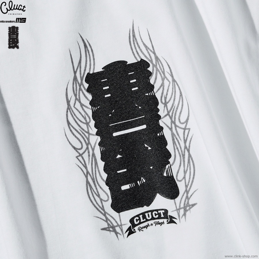 CLUCT �� mita sneakers �� ����� [S/S TEE] (WHITE) 05161