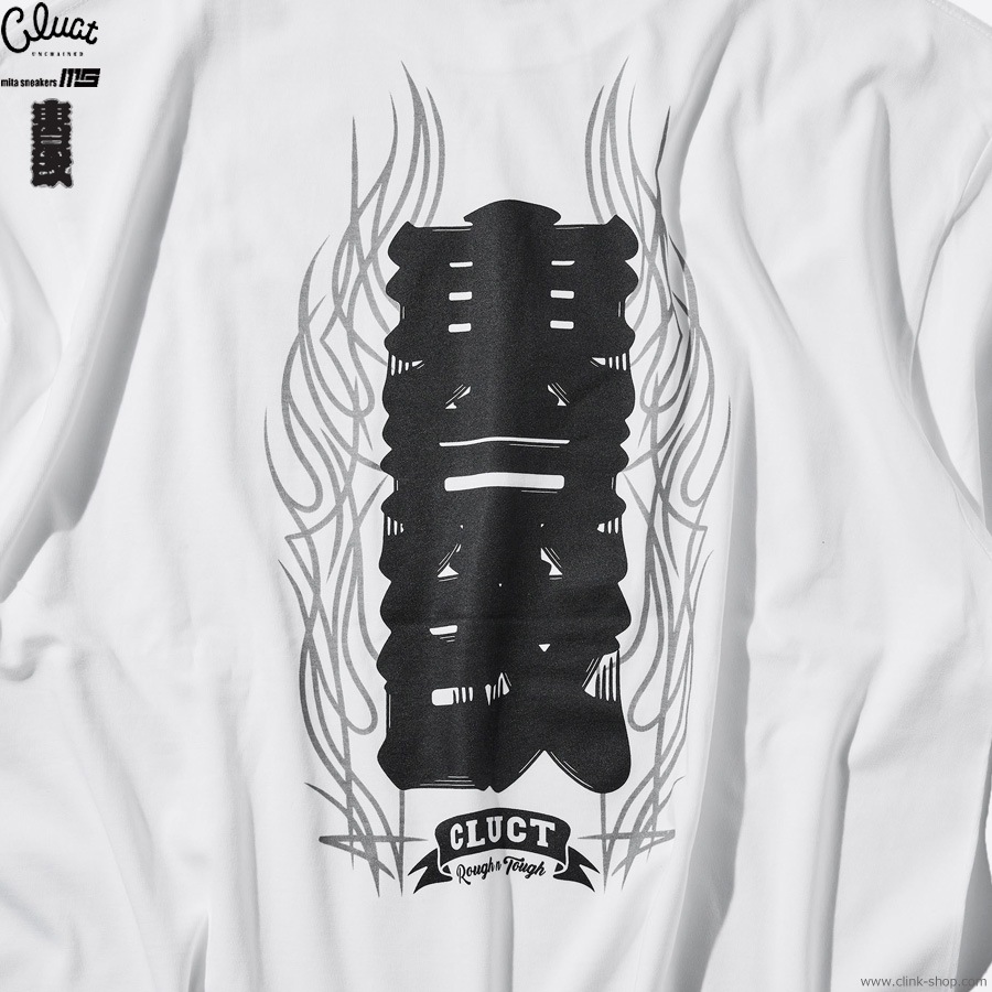 CLUCT �� mita sneakers �� ����� [S/S TEE] (WHITE) 05161