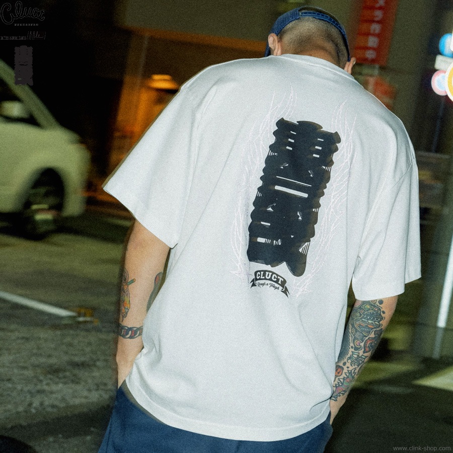 CLUCT �� mita sneakers �� ����� [S/S TEE] (WHITE) 05161