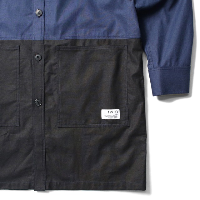 NVM SHIRTS COAT (NVYBLK) [NVM18S-JK01]