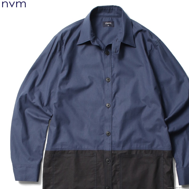 NVM SHIRTS COAT (NVYBLK) [NVM18S-JK01]