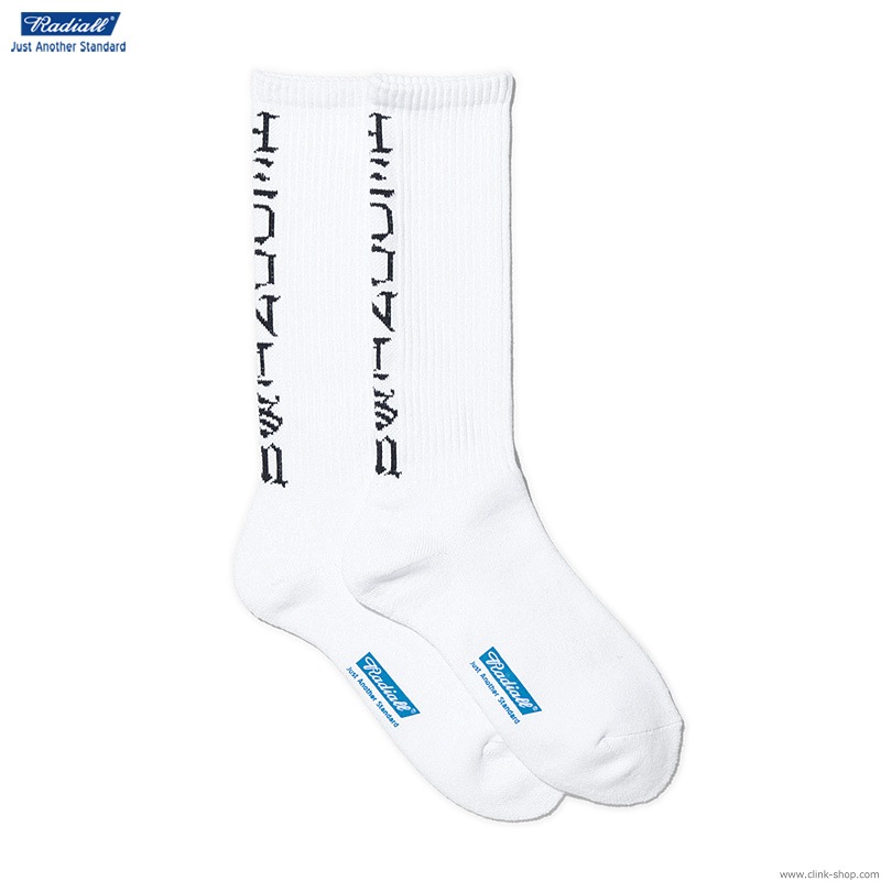 RADIALL 2PAC SOX - HEDONISM (WHITE)