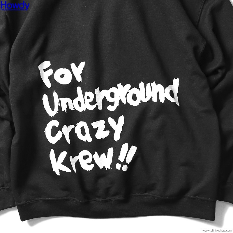 Howdy Paint Logo Hoody (BLACK) [HWD2003-SW02]