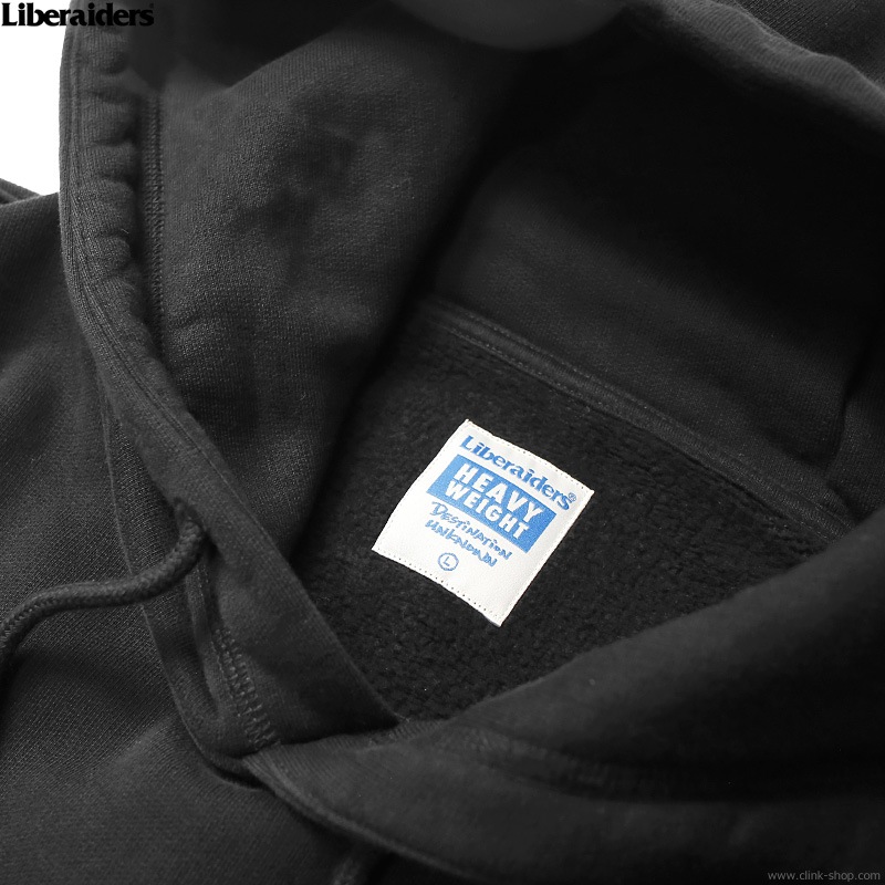 CLINK｜LIBERAIDERS HEAVY WEIGHT HOODIE (BLACK) #76306｜東京