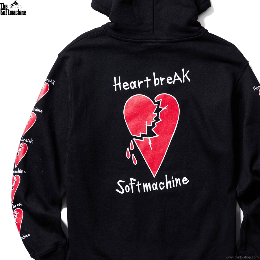 SALE 10OFF SOFTMACHINE HEARTBREAK HOODED (BLACK)