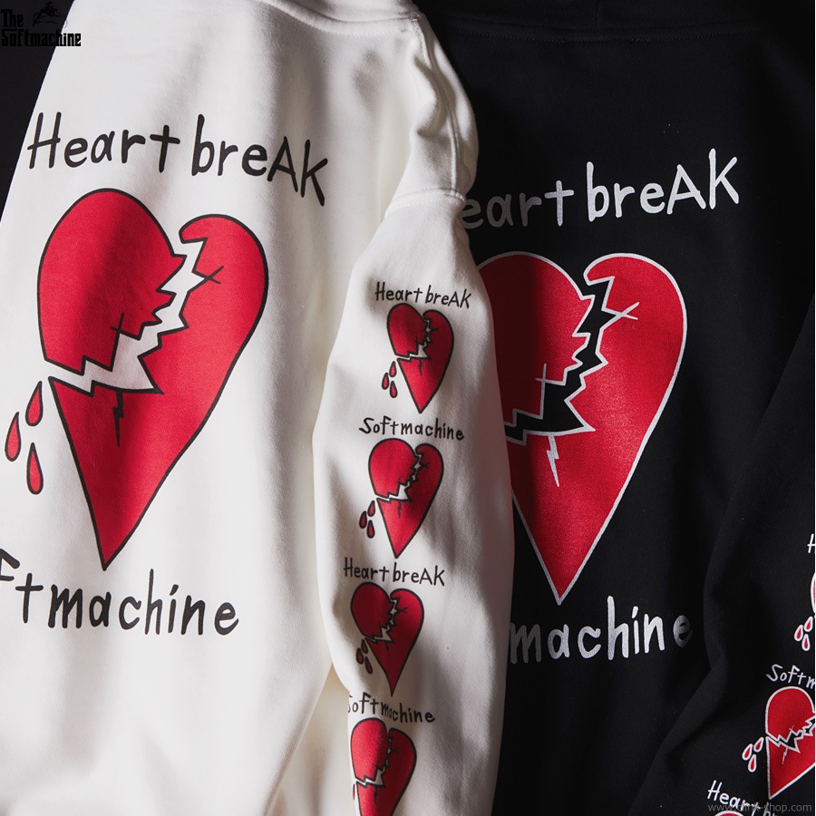 SALE 10OFF SOFTMACHINE HEARTBREAK HOODED (BLACK)